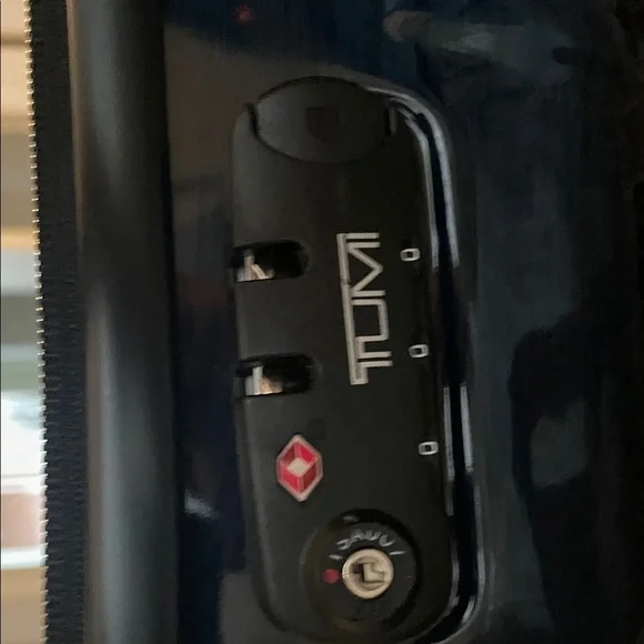 Tumi Navy Hard Shell Luggage - Picture 8 of 13